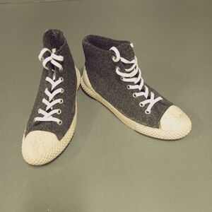 Asportuguesas by Fly London Women's Tean Wool High Top Sneakers, EU 39/ US 8-8.5